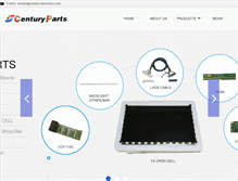 Tablet Screenshot of parts4tv.com